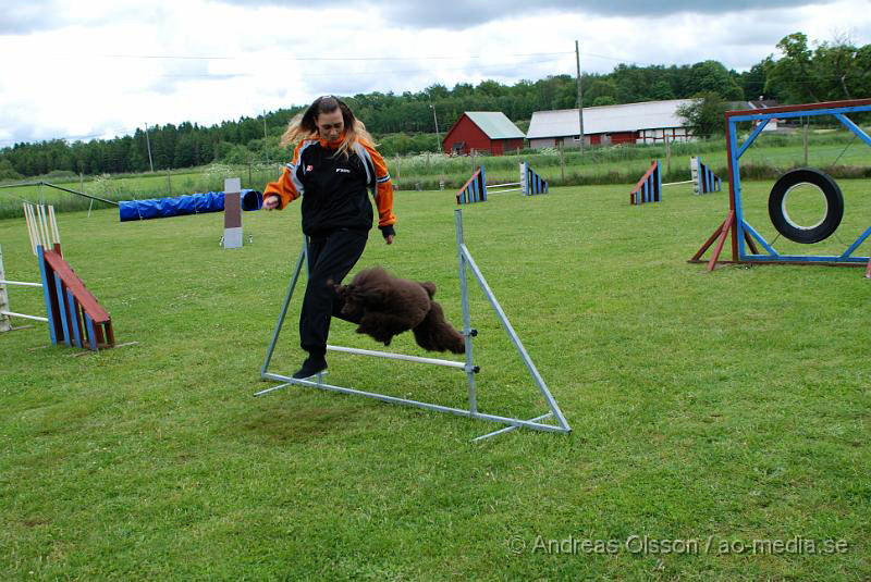 DSC_0119.JPG - 2010-06-20 Hundens dag på Axtorps Hundskola - Rasuppvisning - Marie och Pärlan